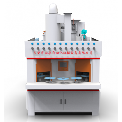頭盔專用-自動(dòng)轉(zhuǎn)盤噴砂機(jī)